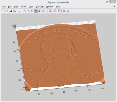 Screenshot of the penny demo.